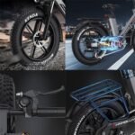 PHNHOLUN C6 PRO – Bicicleta eléctrica de doble suspensión - Batería de 48 V 17,5 Ah - Motor de 1000 W - Autonomía máxima de 120 km - Image 6