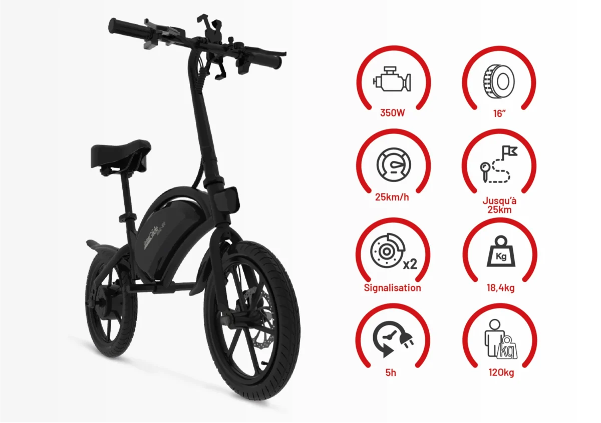 UrbanGlide 140S - 350W - Patinete eléctrico (Bicicleta de equilibrio eléctrica) - Image 2