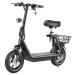 BOGIST M5 Pro 12" - Patinete eléctrico con motor de 500 W, batería de 48 V y 13 Ah, asiento y portaequipajes